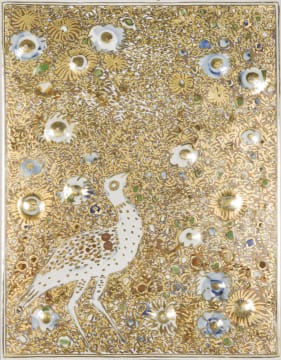 Esias Bosch; Bird in Golden Foliage