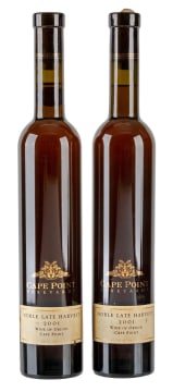 Cape Point Vineyards; Noble Late Harvest; 2001; 2 (1 x 2); 500ml