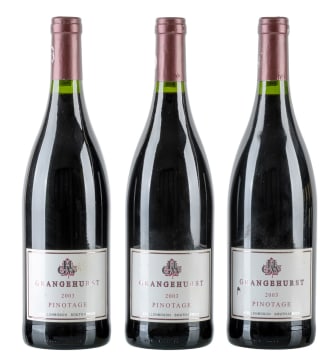 Grangehurst; Pinotage; 2003; 3 (1 x 3); 750ml