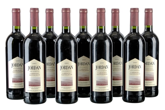 Jordan; Cabernet Sauvignon; 2003; 9 (1 x 9); 750ml