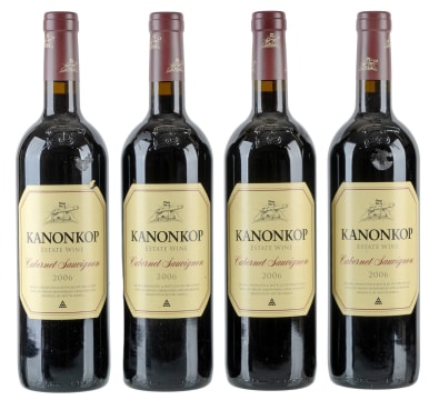 Kanonkop; Cabernet Sauvignon; 2006; 4 (1 x 4); 750ml