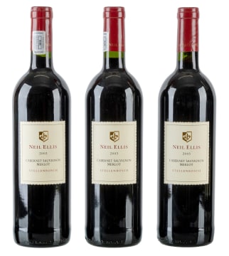 Neil Ellis Wines; Cabernet Sauvignon Merlot; 2003; 3 (1 x 3); 750ml