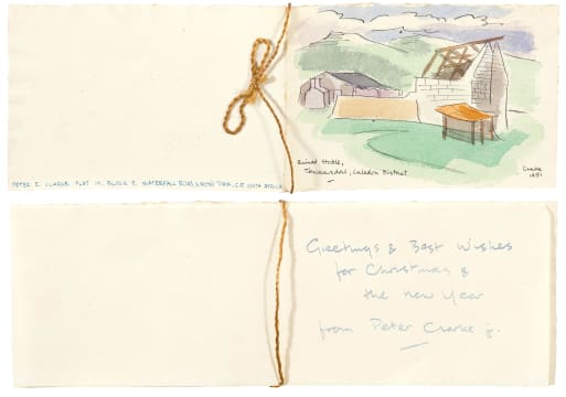 Peter Clarke; Ruined Stable, Teslaarsdal, Caledon District
