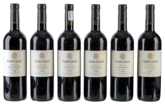 Stark-Condé; Three Pines Cabernet Sauvignon; 2006; 11 (1 x 11); 750ml