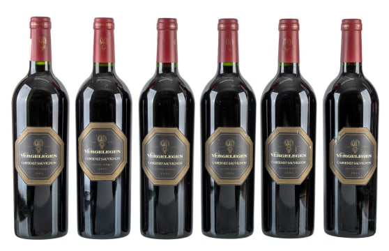 Vergelegen; Cabernet Sauvignon; 2003; 6 (1 x 6); 750ml