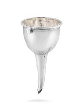 A George IV silver wine funnel, possibly William Eley, London, 1826