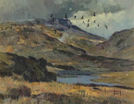 Errol Boyley; Thunderstorm in a Valley