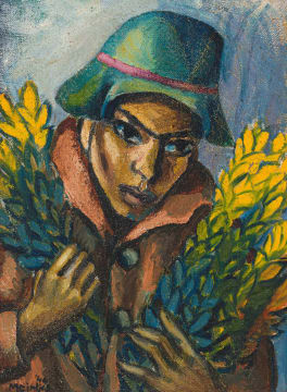 Johannes Meintjes; Flower Seller (Blommeverkoper)