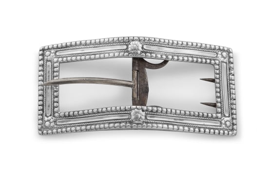 A Cape silver buckle, Daniel Heinrich Schmidt, late 18th/early 19th century