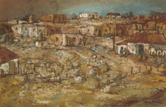 Jan Buys; Figures in a Village