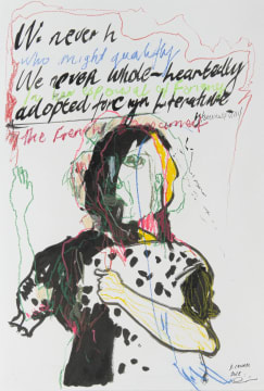 Kudzanai Chiurai; Untitled III (we never wholeheartedly adopted foreign literature)