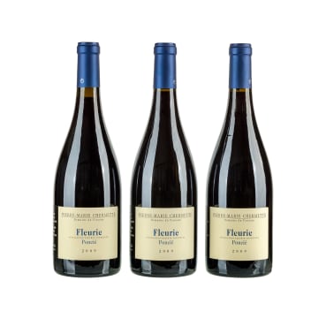 Pierre-Marie Chermette; Domaine du Vissoux Fleurie Poncie; 2009; 3 (1 x 3); 750ml