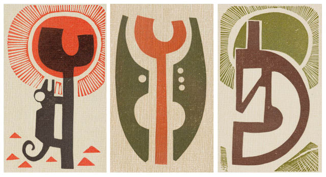 Hannes Harrs; Abstract Forms , three