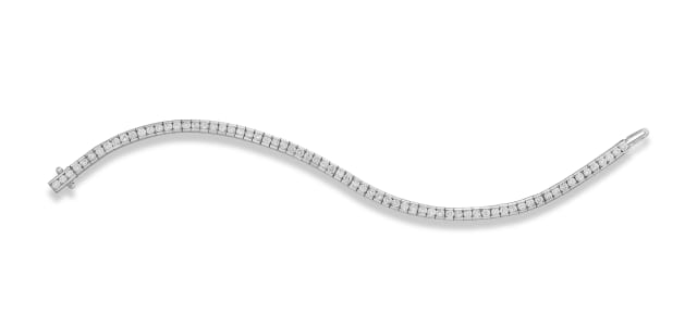 Diamond line bracelet