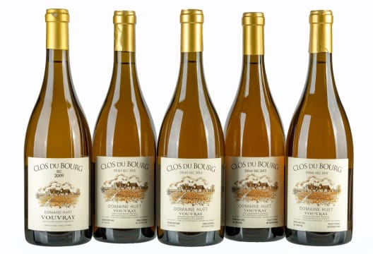 Huet; Clos de Bourg Demi Sec; 2009, 2014, 2015; 5 (1 x 5); 750ml