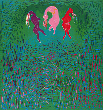 Walter Battiss; Dancers in the Grass