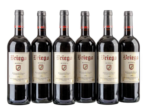 Briego; Reserva Ribera del Duero; 2004; 6 (1 x 6); 750ml