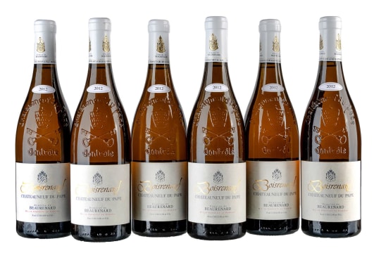 de Beaurenard; Châteauneuf-du-Pape Boisrenard Blanc; 2012; 6 (1 x 6); 750ml