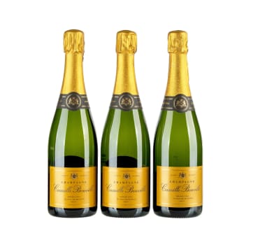 Franck Bonville; Cuvée Camille Bonville Grand Cru Brut Blanc de Blancs; NV; 3 (1 x 3); 750ml