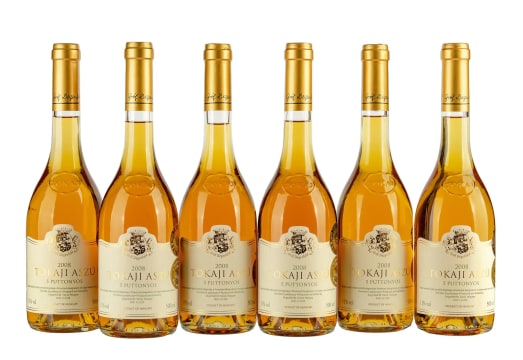 Gróf Degenfeld; Tokaji Aszú 5 Puttonyos; 2008; 6 (1 x 6); 500ml