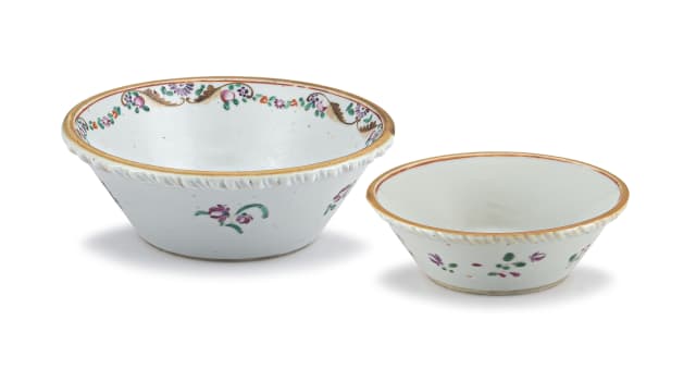 A Chinese famille-rose bowl, Qing Dynasty, Qianlong period, 1736-1795