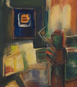 Pranas Domsaitis; Abstract Interior