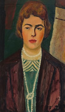 Pranas Domsaitis; Portrait of Maria