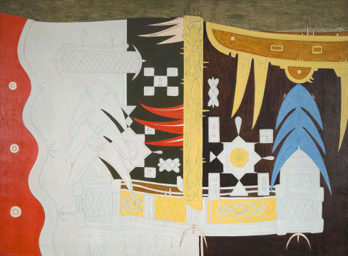 Alexis Preller; Abstract with the Family