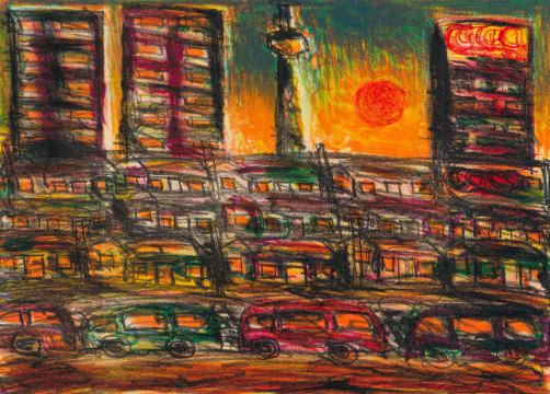 David Koloane; Sunset
