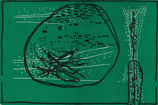 Walter Battiss; Submerged Swimmers