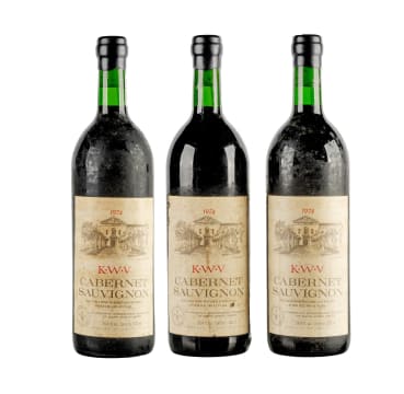 KWV; Cabernet Sauvignon; 1974; 3 (1 x 3); 750ml