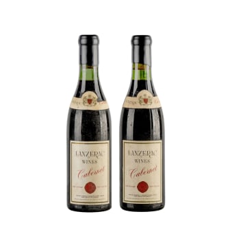 Lanzerac; Cabernet; 1959; 2 (1 x 2); 375ml