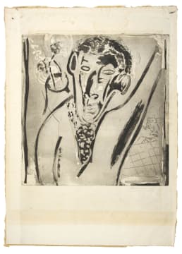 Albert Adams; Self Portrait
