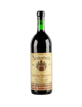Nederburg; Cabernet Sauvignon Auction Reserve; 1974; 1 (1 x 1); 750ml