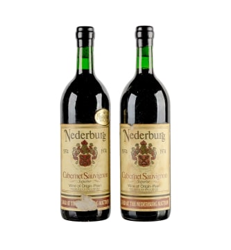 Nederburg; Cabernet Sauvignon Auction Reserve; 1974; 2 (1 x 2); 750ml