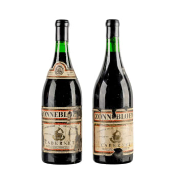 Zonnebloem; Cabernet; 1964; 2 (1 x 2); 750ml