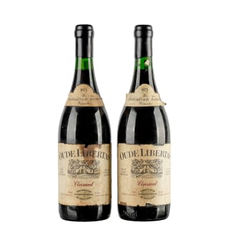 Oude Libertas; Cinsault; 1971; 2 (1 x 2); 750ml