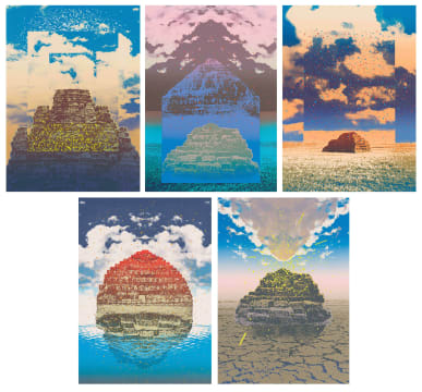 Helmut Starcke; Haystacks, five