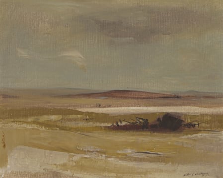 Walter Westbrook; Landscape with mountain and foliage