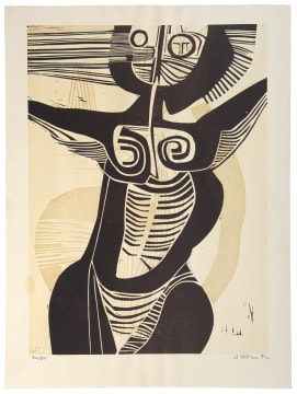 Cecil Skotnes; Abstract Figure