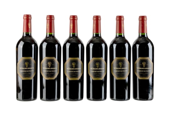 Vergelegen; Cabernet Sauvignon; 2004; 6 (1 x 6); 750ml