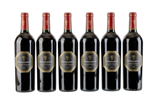 Vergelegen; Cabernet Sauvignon Reserve; 2006; 6 (1 x 6); 750ml