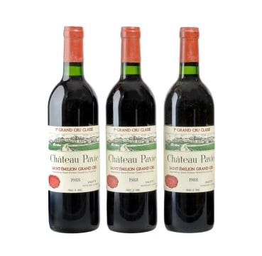 Pavie; Saint-Émilion; 1988; 3 (1 x 3); 750ml