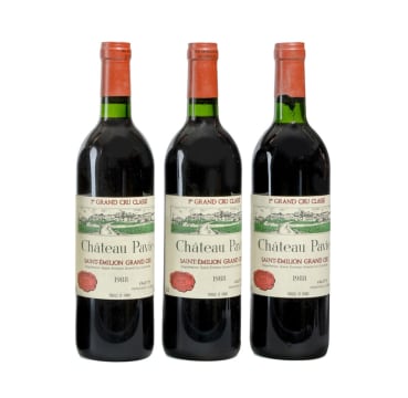 Pavie; Saint-Émilion; 1988; 3 (1 x 3); 750ml