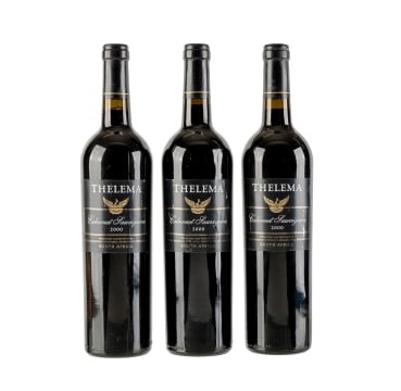 Thelema; Cabernet Sauvignon; 2000; 3 (1 x 3); 750ml