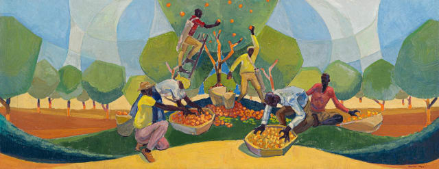 Hunter Nesbit; Picking Fruit