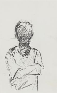 Nelson Makamo; Youth with Folded Arms
