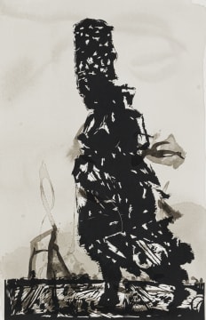 William Kentridge; Fire Walker
