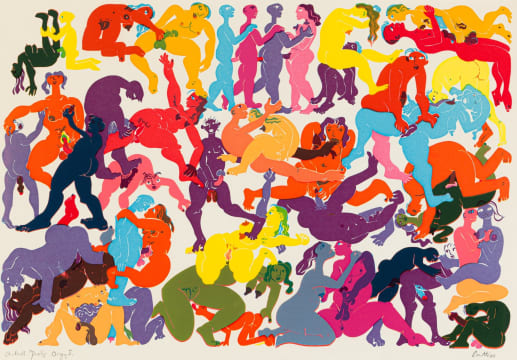 Walter Battiss; Orgy 5