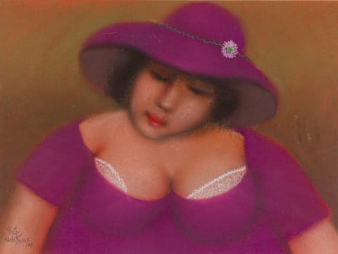 Pieter van der Westhuizen; Pink Portrait